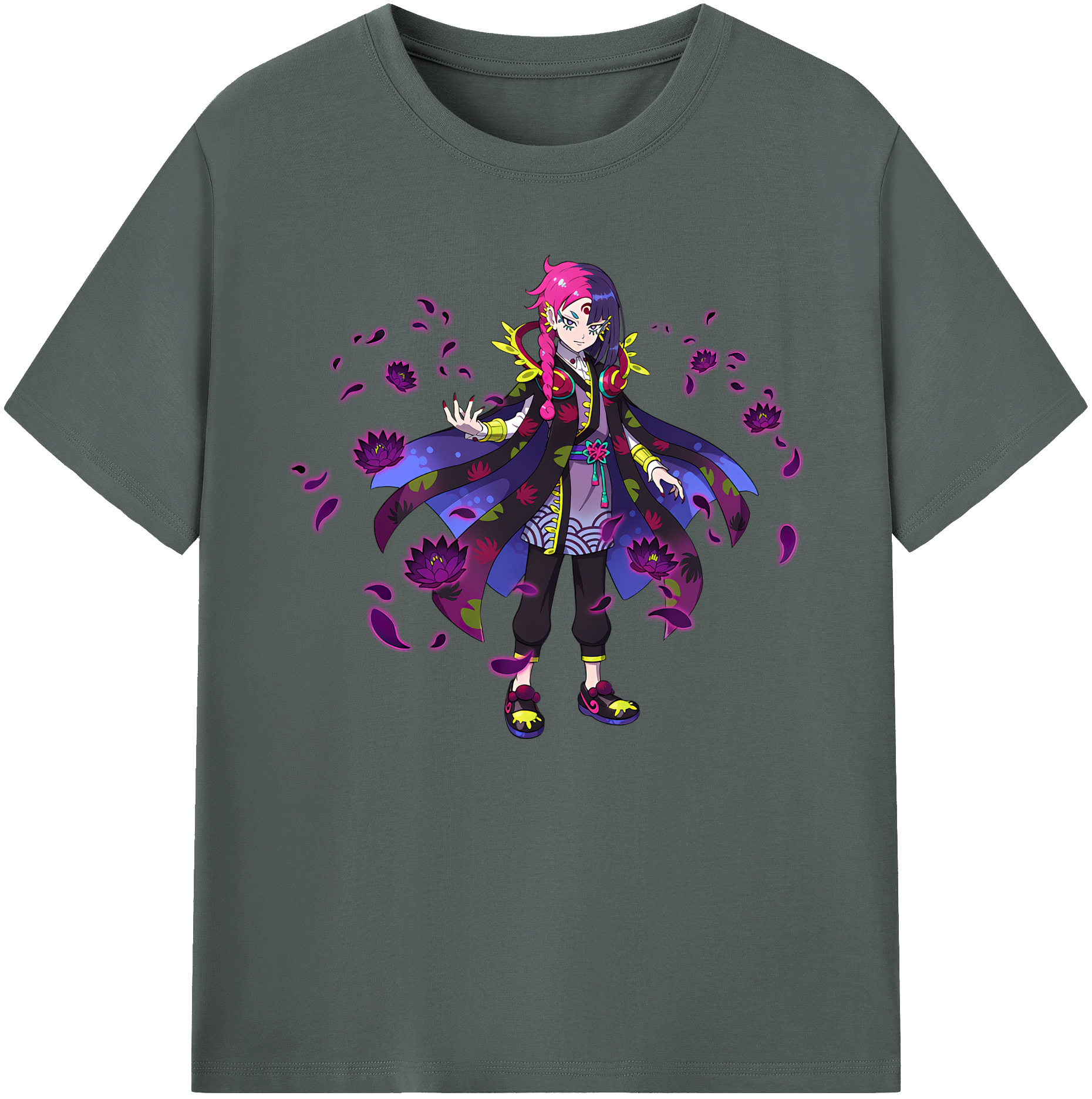 （画像用） 妖怪ウォッチ Yo-kai Watch 綿100％ メンズ半袖Tシャツ｜肌触りやわらか＆通気性